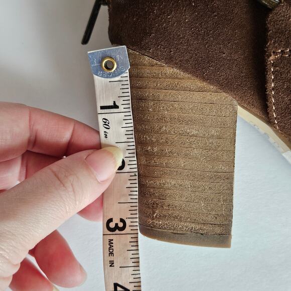 Ariat Unbridled Jaelle Brown Suede Western Bootie Women's 8 Cowgirl Rodeo - Picture 12 of 12